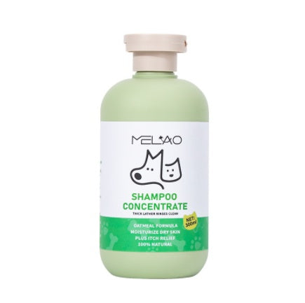 Natural Pet Oatmeal Shampoo With Coconut Chamomile Moisturizes Skin And Relieves Itching For Cats And Dogs